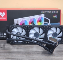 Tản Nhiệt Nước All in One Coolmoon ICEMOON 360 Màu Trắng - Led Argb Tự Động Đổi Màu / Đồng Bộ Hub Coolmoon / Mainboard