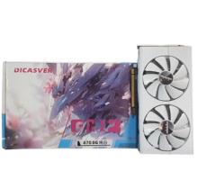 VGA DICASVER RX 470 8GB WHITE