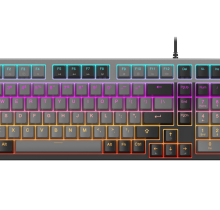 Bàn phím cơ gaming Dareu EK98L Gray | Có dây (Type C), Fullsize, Linear Switch, RGB, Black/Gray