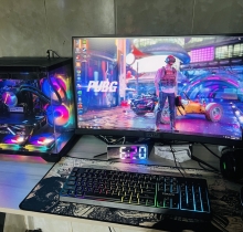 BỘ PC BỂ CÁ CHIẾN GAME FPS (B560/I5 11400F/16GB/M.2 256GB/RTX2060 6GB ASUS/X650W/MSI 27 CONG 170HZ)