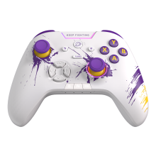 Tay cầm DareU H105 Trắng Tím 