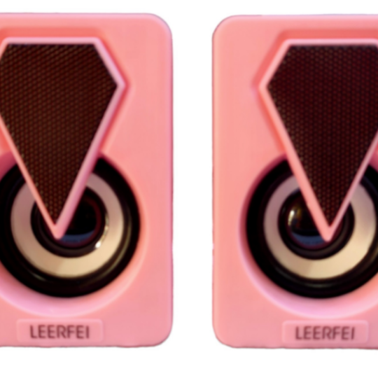 Loa Mini có dây 2.0 LeerFei E-1046 | Led 7 Màu