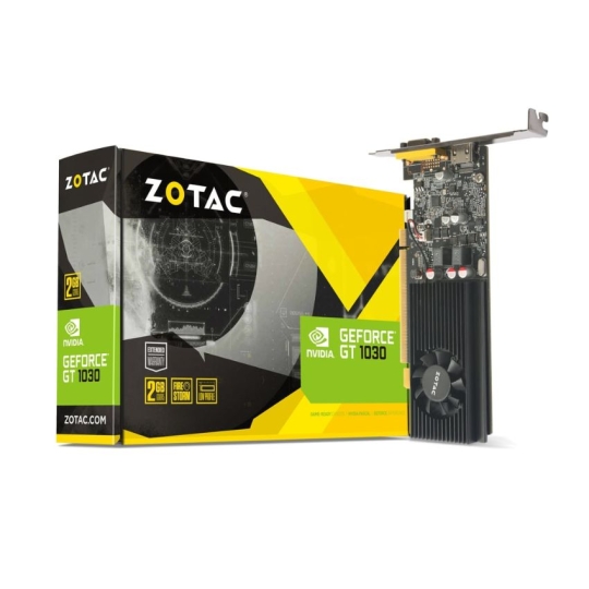 ZOTAC GeForce® GT 1030 2GB GDDR5 HDMI/VGA Low Profile